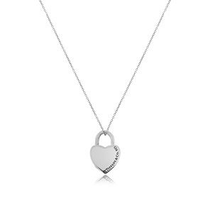 Tiffany & Co. Heart Padlock Necklace